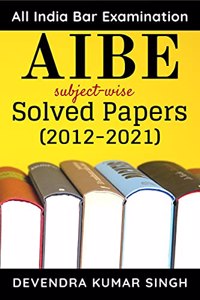 AIBE (All India Bar Examination): subject-wise Solved Papers