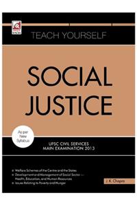 Social Justice : UPSC Civil Services Main Examination 2013