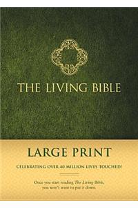 Living Bible Paraphrased-LIV-Large Print: Paraphrased, Green