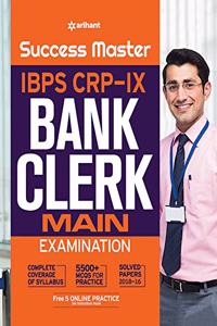 Success Master IBPS-VIII Bank Clerk Mains Exam 2019 (Old edition)
