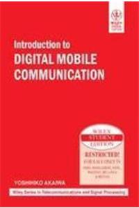 Introduction To Digital Mobile Communication