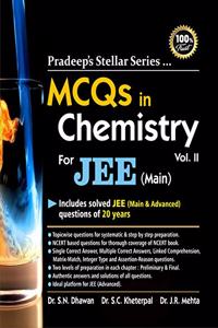 Pradeep's Stellar Series-MCQs In Chemistry For Jee (Main): Vol. 2, 2021