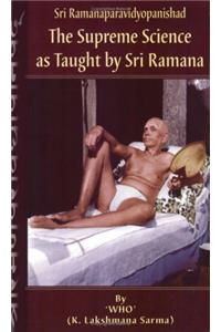 The Supreme Science As Taught By Sri Ramana