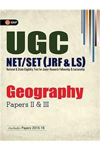 UGC NET/SET Geography Papers II and III (Guide) 2017