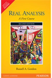 Real Analysis: A First Course, 2/e