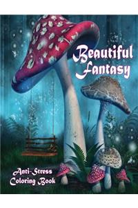 Beautiful Fantasy Anti-Stress Coloring Book