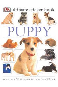 Ultimate Sticker Book: Puppy: More Than 60 Reusable Full-Color Stickers