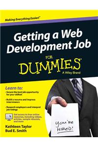 Getting A Web Development Job For Dummies