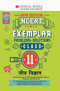 Oswaal NCERT Exemplar (Problems - Solutions) Class 11 Jeev Vigyan Book (For March 2020 Exam)