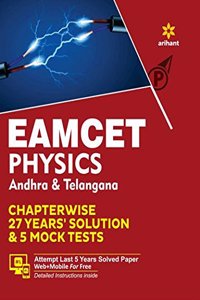 EAMCET Physics Andhra and Telangana Chapterwise 26 Years' Solutions and 5 Mock Tests (Old edition)
