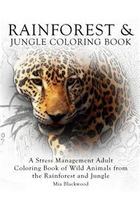 Rainforest & Jungle Coloring Book