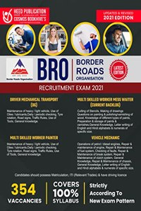 BRO (Border Roads Organization) - Recruitment Exam 2021