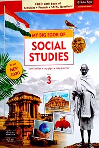 Ratna Sagar My Big Book OF Social Studies Book 3 (Edition 2022)