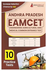 AP EAMCET Engineering Exam Book 2024 (English Edition) | Andhra Pradesh Engineering, Agricultural and Medical Common Entrance Test | 10 Practice Tests (1600 Solved MCQs) with Free Access To Online Tests