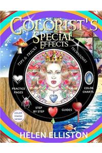 Colorist's Special Effects - color interior: Step by step guides to making your adult coloring pages POP!