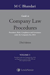 M C Bhandari’s Guide to Company Law Procedures, 23/e (Set of 4 Volumes)