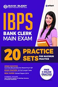 20 Practice Sets IBPS Bank Clerk Main Exam 2019 (Old edition)