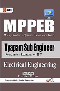 MPPEB Madhya Pradesh Professional Examination Board Vyapam Sub Engineer Electrical Engineering 2017