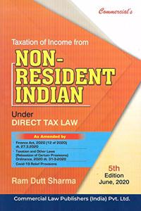 Commercial's Taxation of Income from Non - Resident Indian Under Direct Tax Law - 5/e, june 2020