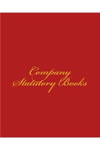 Company Statutory Books