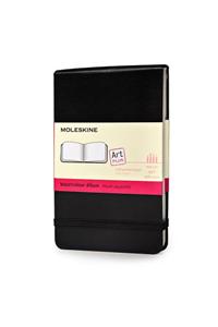 Moleskine Art Plus Watercolor Album, Pocket, Black, Hard Cover (3.5 X 5.5)