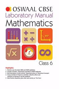 Oswaal CBSE Laboratory Manual Mathematics Class 6 (For 2022) Exam