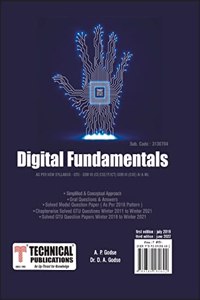 Digital Fundamentals for GTU 18 Course (III - CE/CSE/IT/ICT - 3130704)