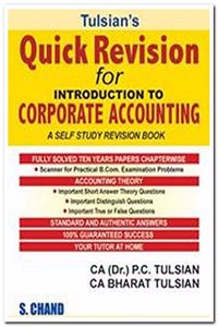 Quick Revision For Introdution To Corporate Accounting