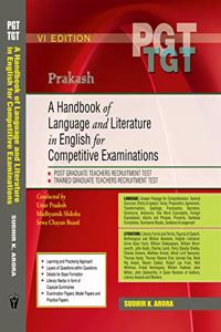 A Handbook of Language and Literature in English for Competitive Examinations