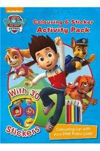 Nickelodeon Paw Patrol Colouring and Sti