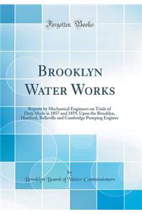 Brooklyn Water Works: Reports by Mechanical Engineers on Trials of Duty Made in 1857 and 1859, Upon the Brooklyn, Hartford, Belleville and Cambridge Pumping Engines (Classic Reprint)