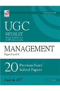 UGC NET/SLET – Management Paper-II & III – 20 Previous Years Solve Paper