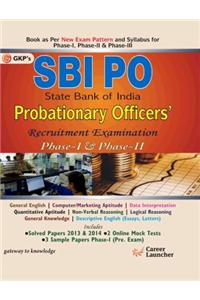 SBI PO Recruitment Examination Phase - 1 & Phase - 2