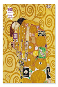 Adult Jigsaw Puzzle Gustav Klimt: Fulfilment (500 Pieces): 500-Piece Jigsaw Puzzles