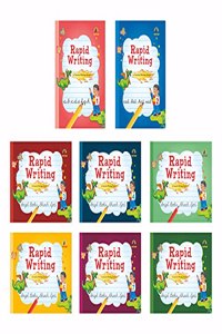 Cursive Writing Book (set of 8 books) Handwriting Book for Kids English 3-11 years 168 Pages