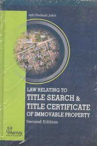 Law Relating To Title Search & Title Certificate Of Immovable Property