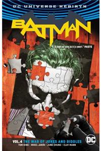 Batman Vol. 4: The War of Jokes and Riddles (Rebirth)