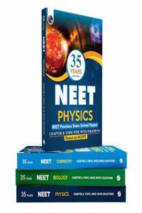 Physics Wallah NEET 35 Years Combo - Previous Years Solved Papers (Chapter & Topic-Wise with Solutions) Physics, Chemistry & Biology (2022-1988) (NEET PYQs)