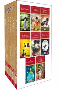 Best of Childrens Classics (Set of 8 Books) - Gift Set for Kids - Peter Pan, Heidi, The Wonderful Wizard of OZ, The Railway Children, Black Beauty, Pollyanna, The Secret Garden, The Little Prince