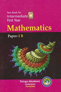 TEXT BOOK FOR INTERMEDIATE FIRST YEAR MATHEMATICS PAPER 1B