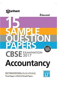 CBSE 15 Sample Question Paper - Accountancy for Class 12