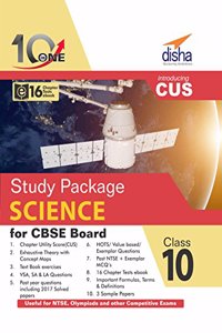 10 in One Study Package for CBSE Science Class 10 with 3 Sample Papers & 16 Chapter Tests eBook