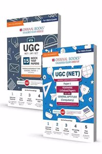 Oswaal UGC NET University Grants Commission Paper-1 Yearwise 13 Solved Papers 2015-2023 General Aptitude + 15 Mock Test Papers Teaching & Research Aptitude General Paper-1 (Compulsory) (For 2024 Exam)