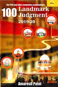 100 Landmark Judgment 2019-20