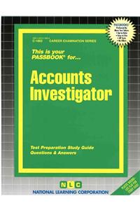 Accounts Investigator: Passbooks Study Guide