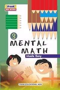 Frank EMU Books Mental Math Made Easy for Class 3 Practice Workbook (Age 7 Years and Above)