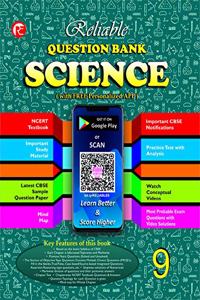 Reliable Question Bank Class 9 Science Book Chapterwise & Topicwise Includes Objective Types & Source Based Questions (For 2022 Exam)