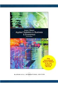 Applied Statistics in Business and Economics