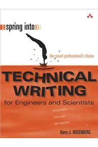 Spring Into Technical Writing for Engineers and Scientists