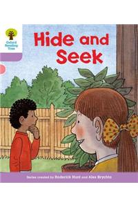 Oxford Reading Tree: Level 1+: First Sentences: Hide and Seek